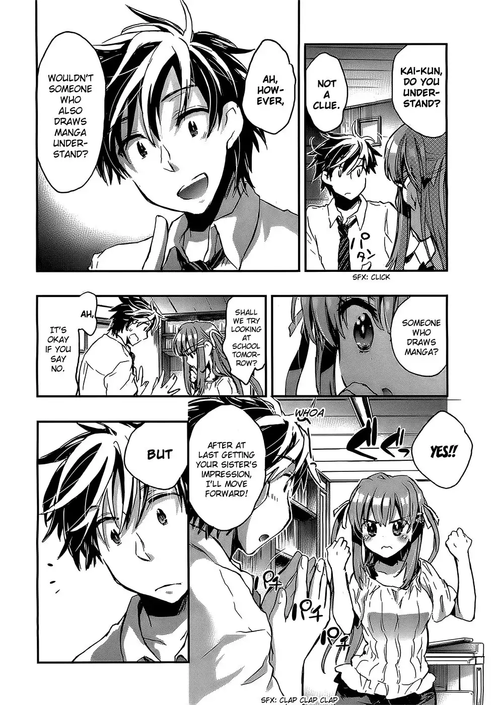 Onna no Ko ga H na Manga Egaicha Dame desu ka? Chapter 4 11